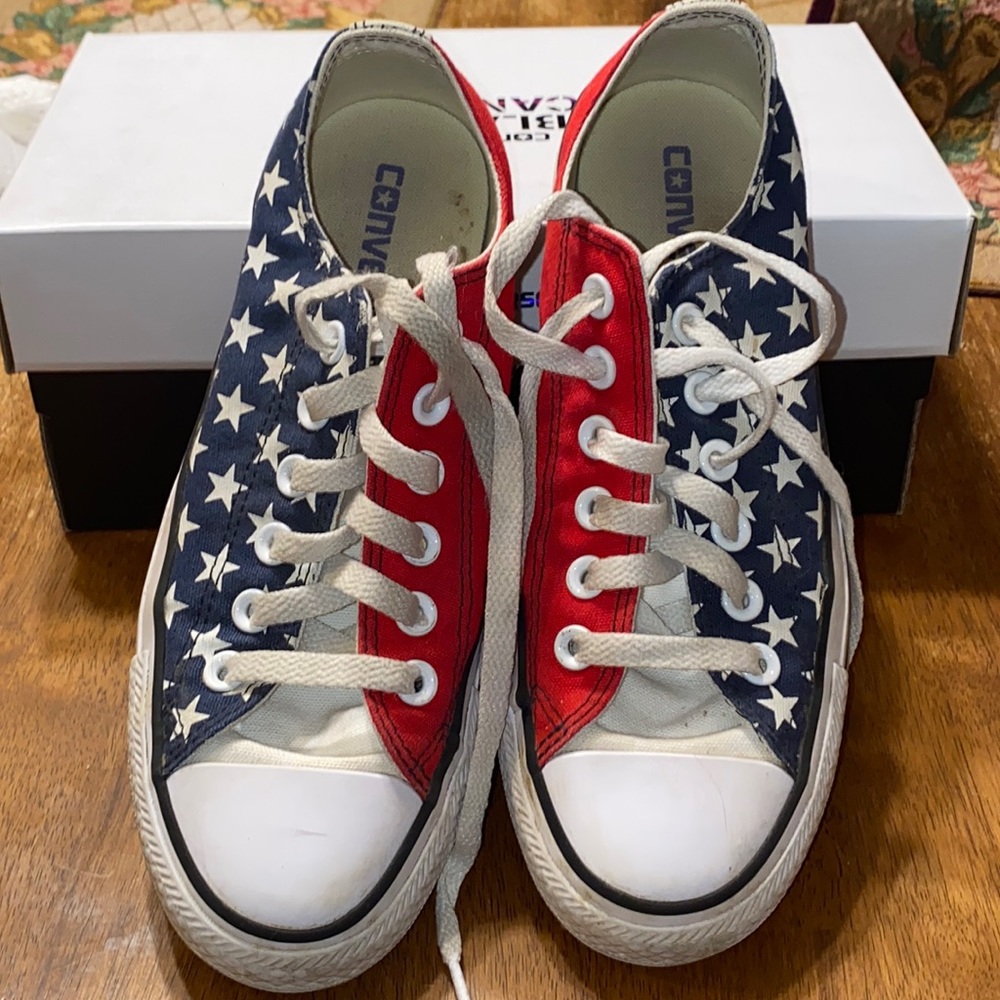Star Spangled Converse Sneakers